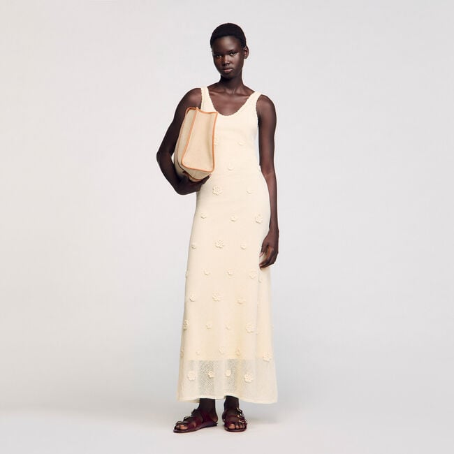 Knit maxi dress