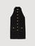 Peter Pan collar mini dress
