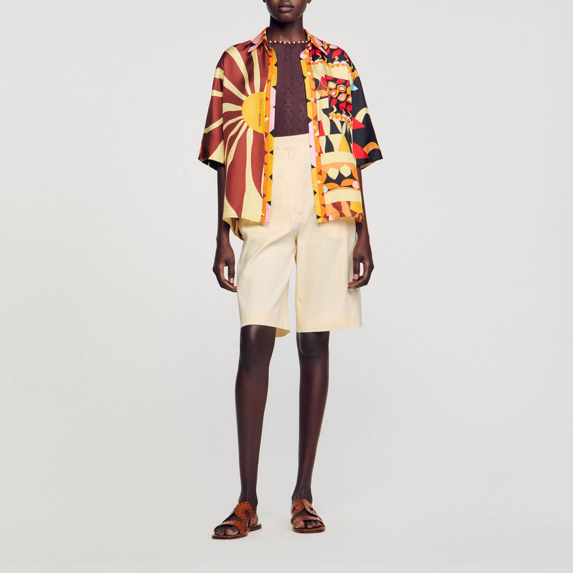 Floaty patterned shirt