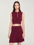 Sleeveless Short Sweater