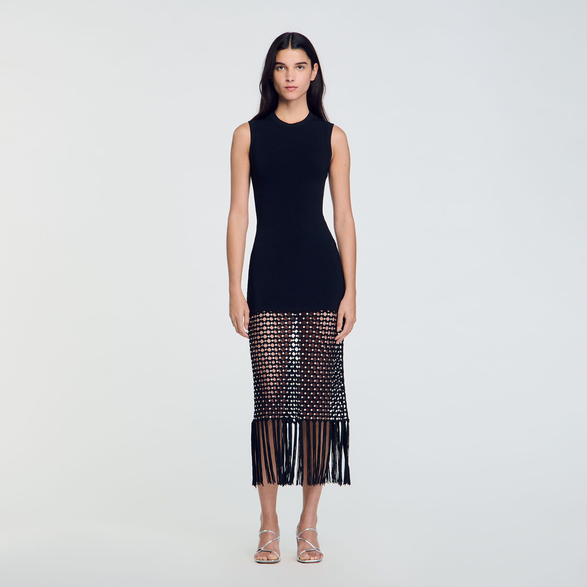 Sandro sweater dress deals