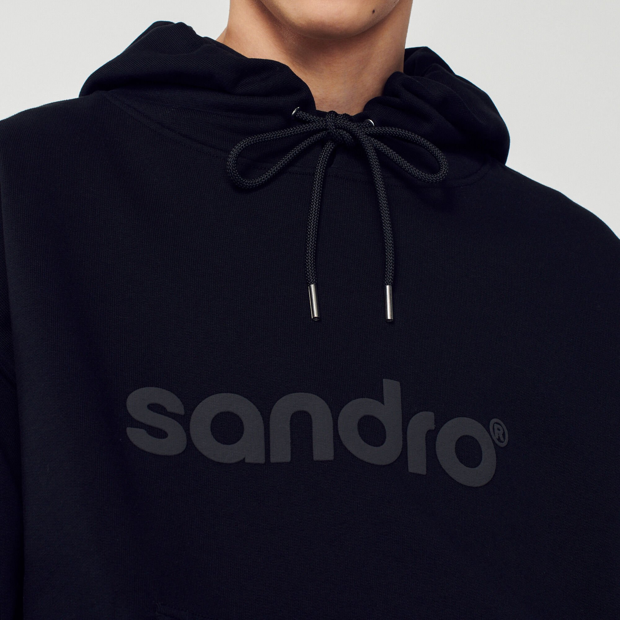 Oversized logo hoodie