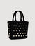 Beaded crochet bag