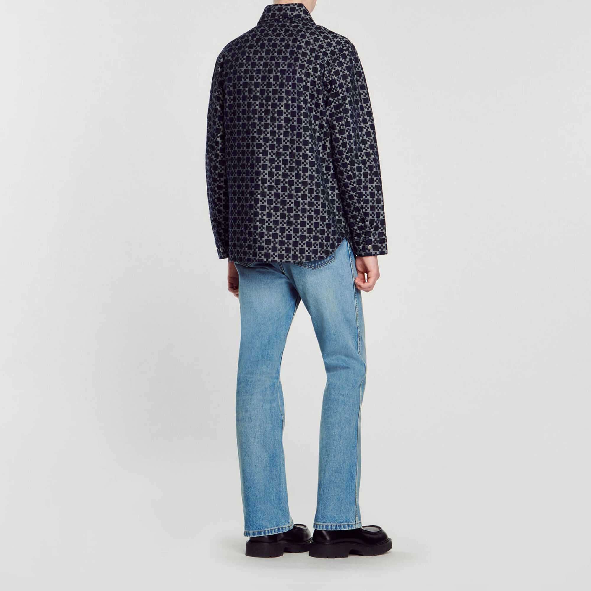 Square Cross overshirt