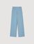 Wide-leg tweed trousers