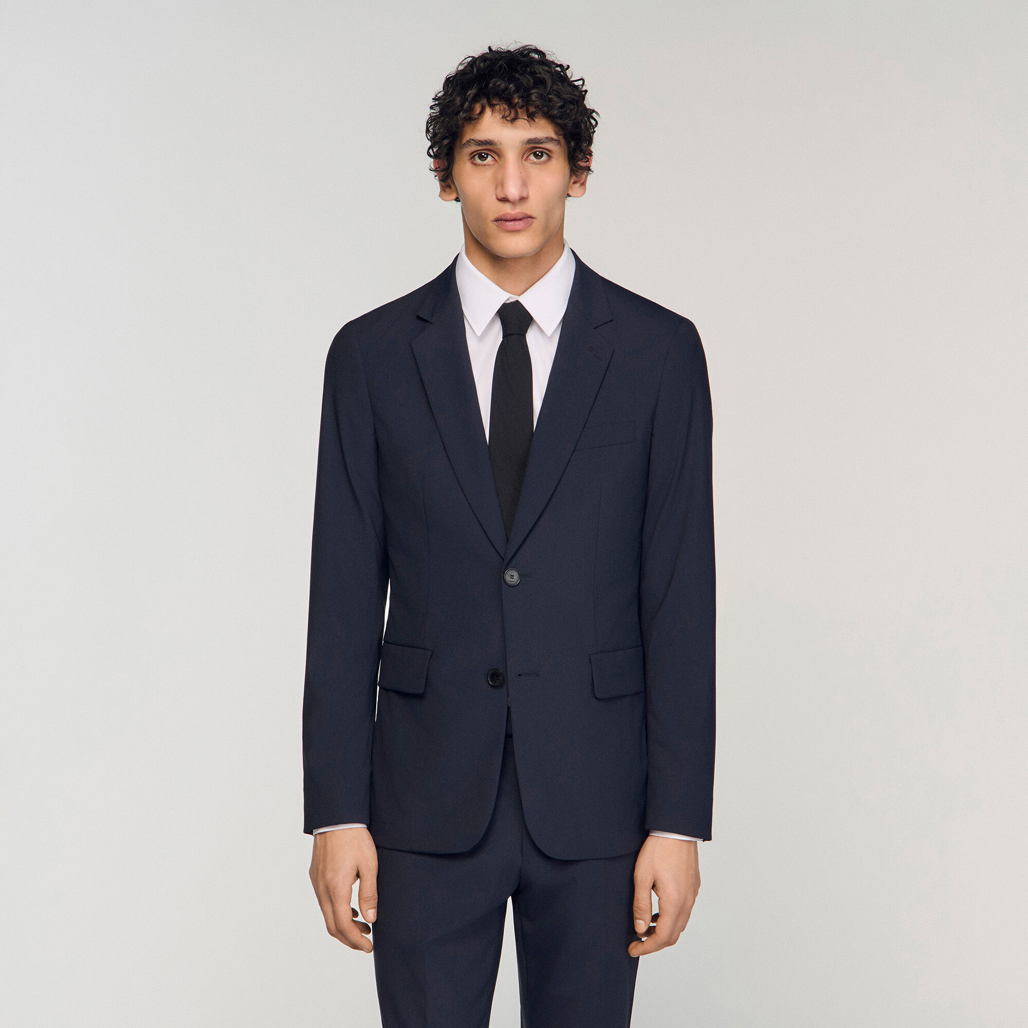 Wool suit jacket