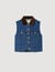 Sleeveless denim jacket