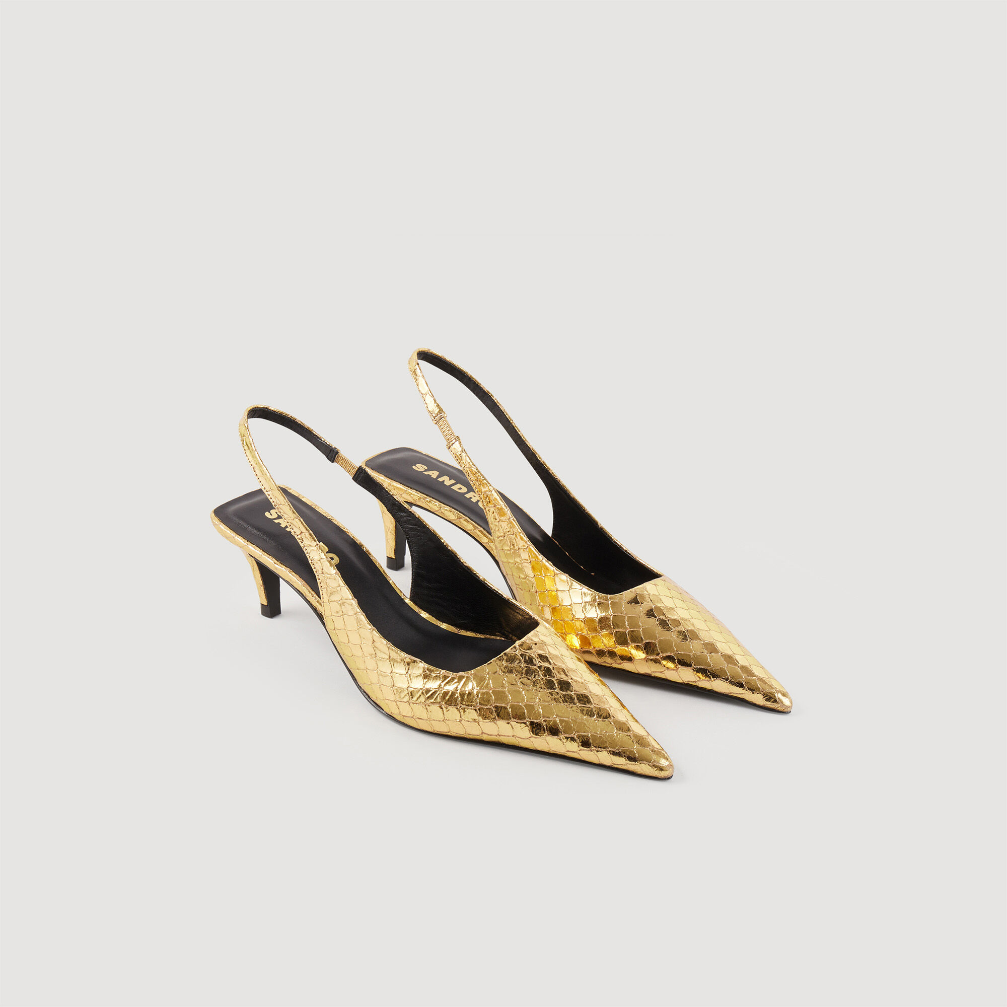 Slingback pumps