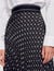 Long pleated skirt