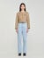 Cropped button-down jacket