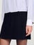 Mini dress with dual materials Mini dress with dual materials