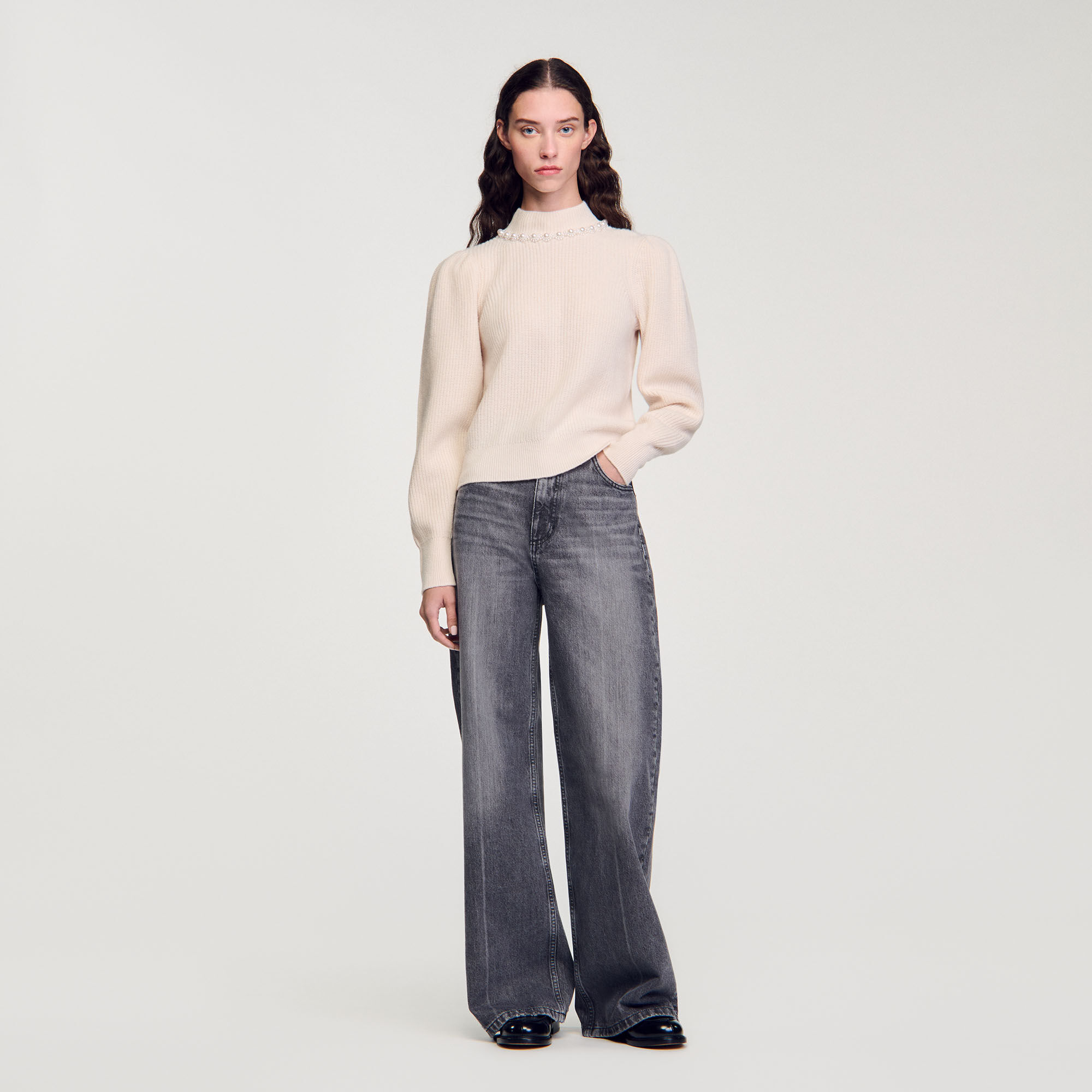 Sandro cashmere sweater sale