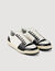 Low-top leather sneakers