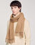 Wool and cashmere scarf