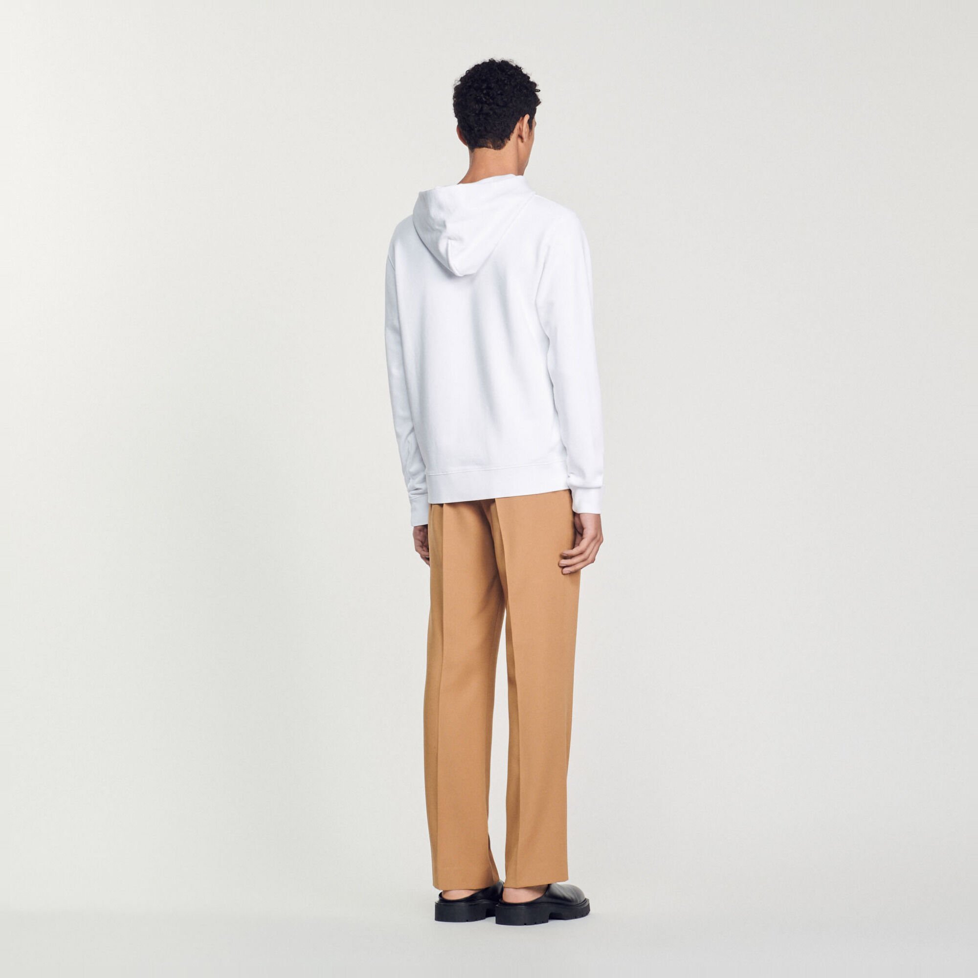 Embroidered Sandro hoodie