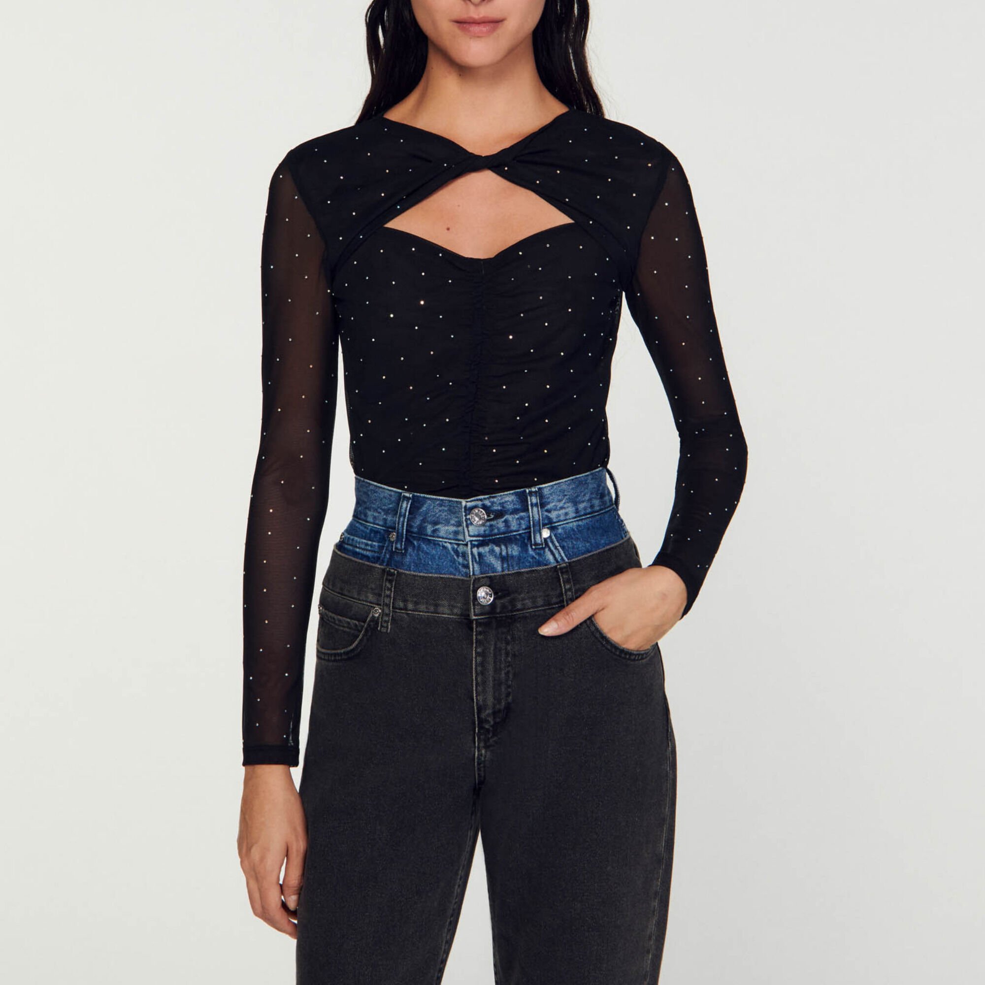 Rhinestone top