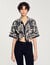Floral motif shirt