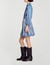 Short tie-print dress
