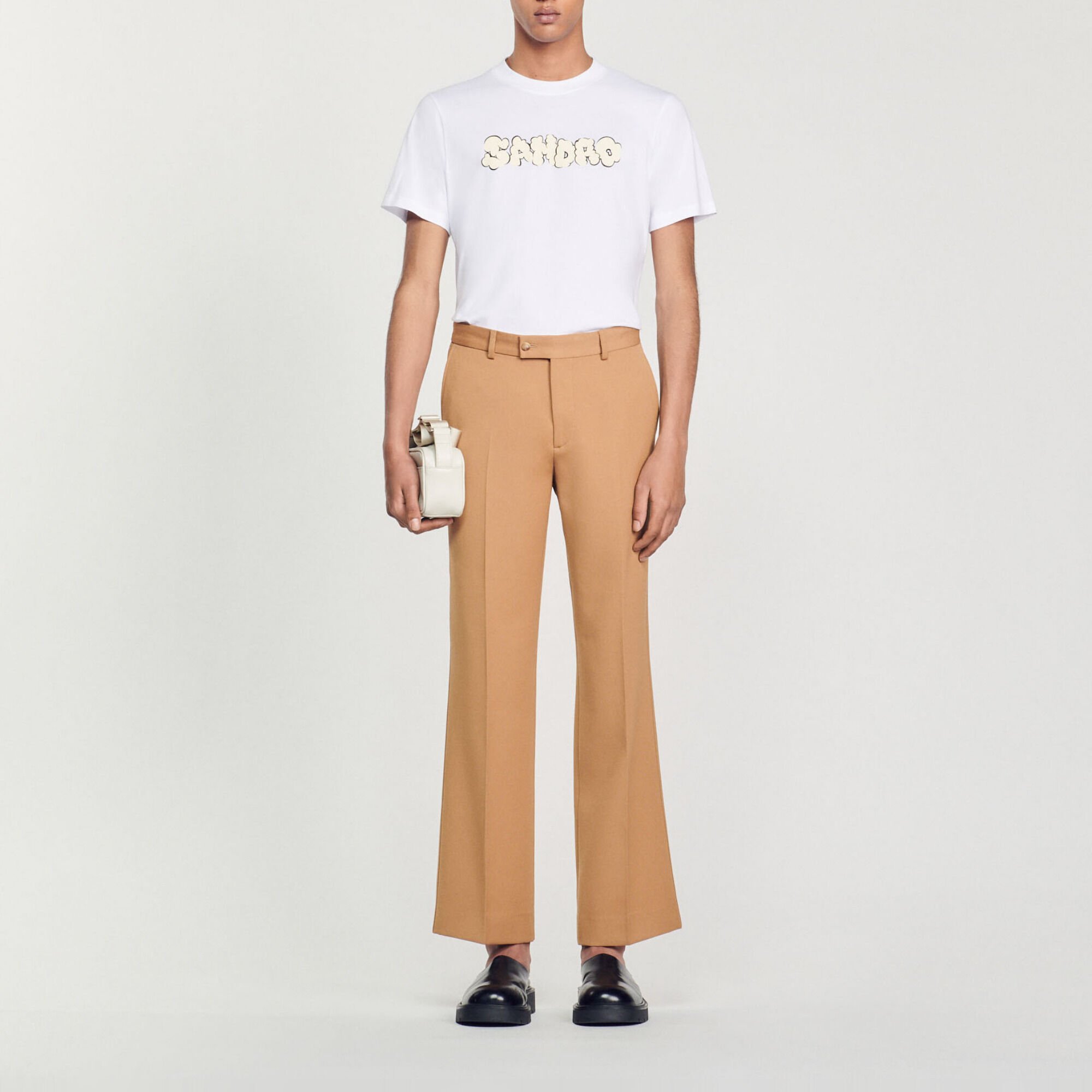 Sandro embroidery T-shirt