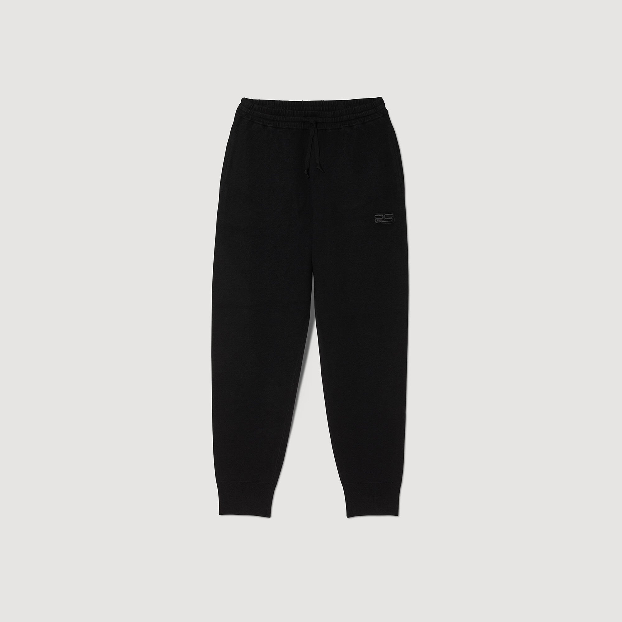 Knit jogging bottoms