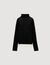 Layered turtleneck sweater