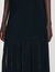 Fringed maxi dress