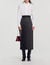 Long pleated skirt