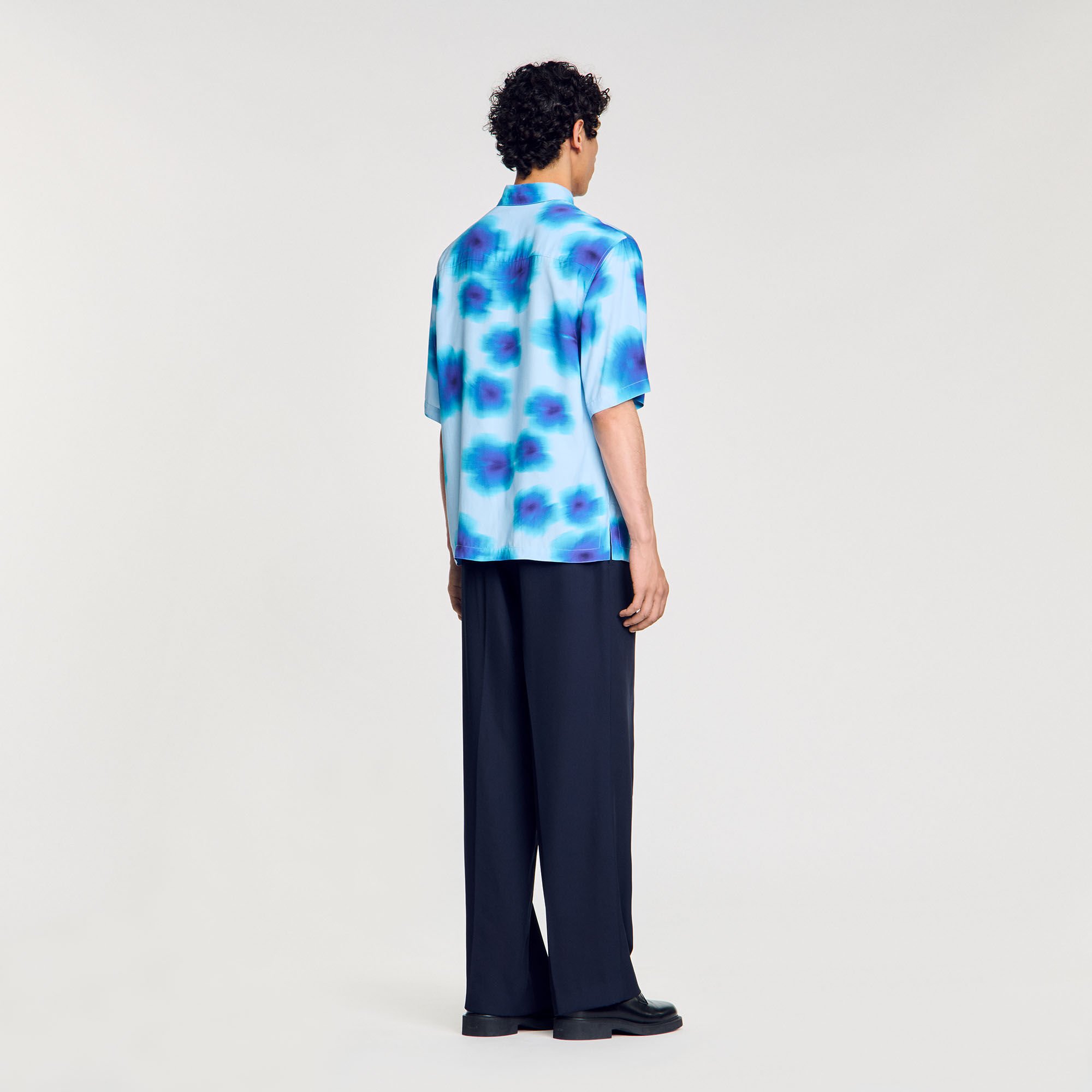 Floral motif shirt