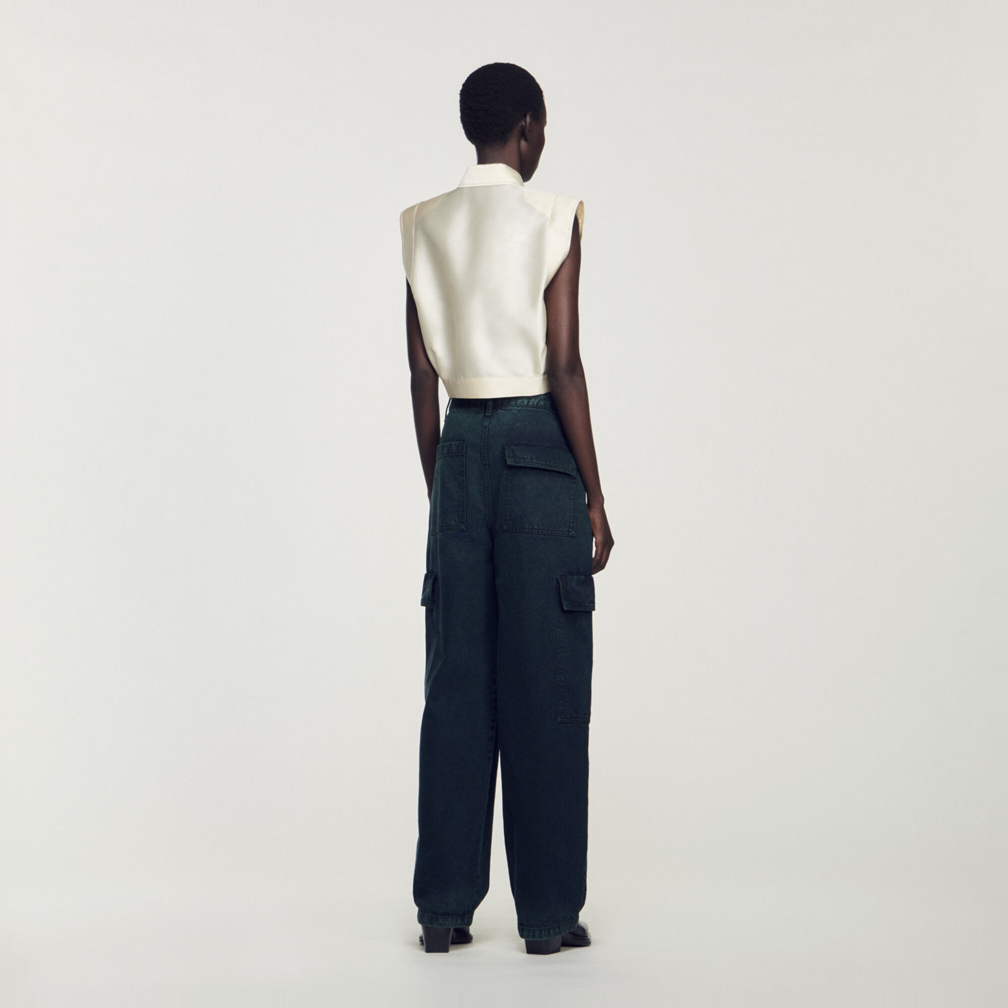 Oversized cargo jeans