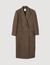 Long-sleeved button coat