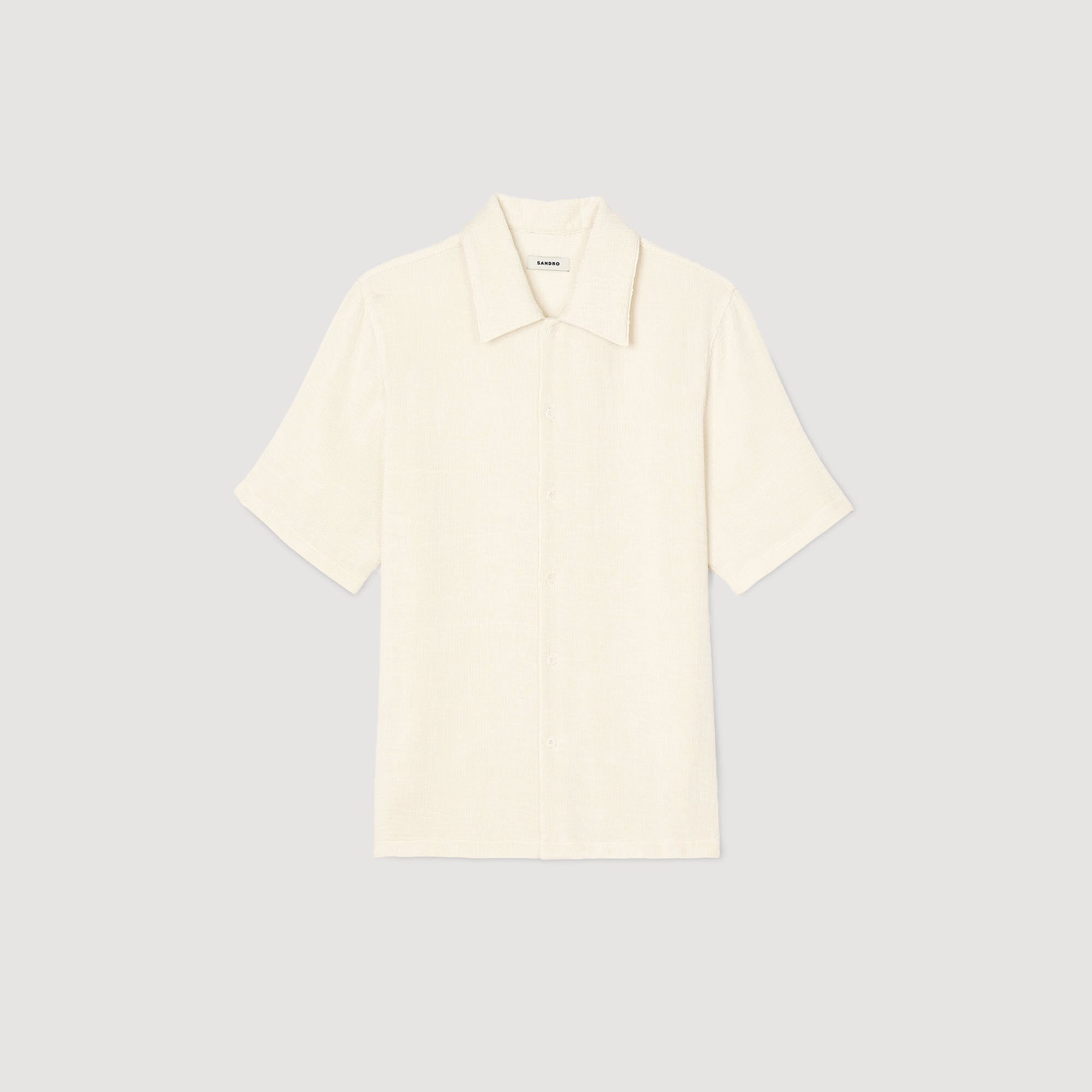 Crinkled shirt