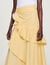 Long asymmetrical skirt