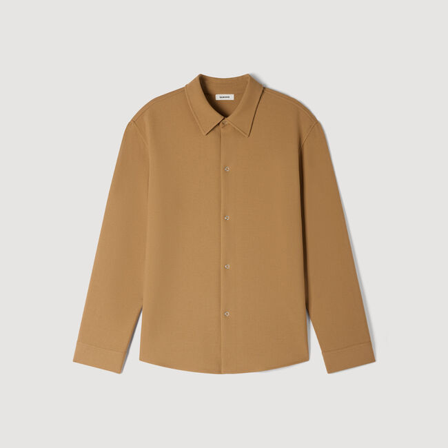 Long-sleeved jersey shirt