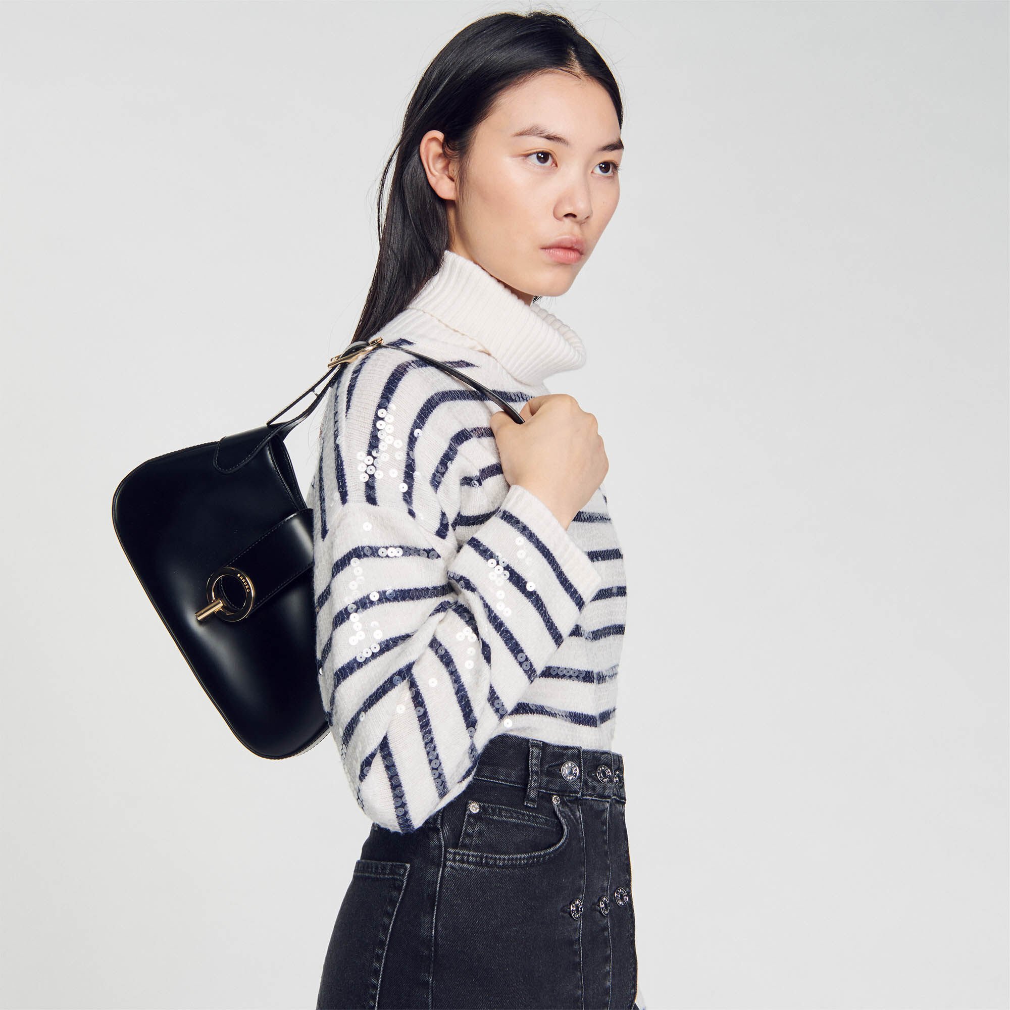 Janet bag in certified leather