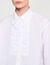 Cropped shirt with bow detail