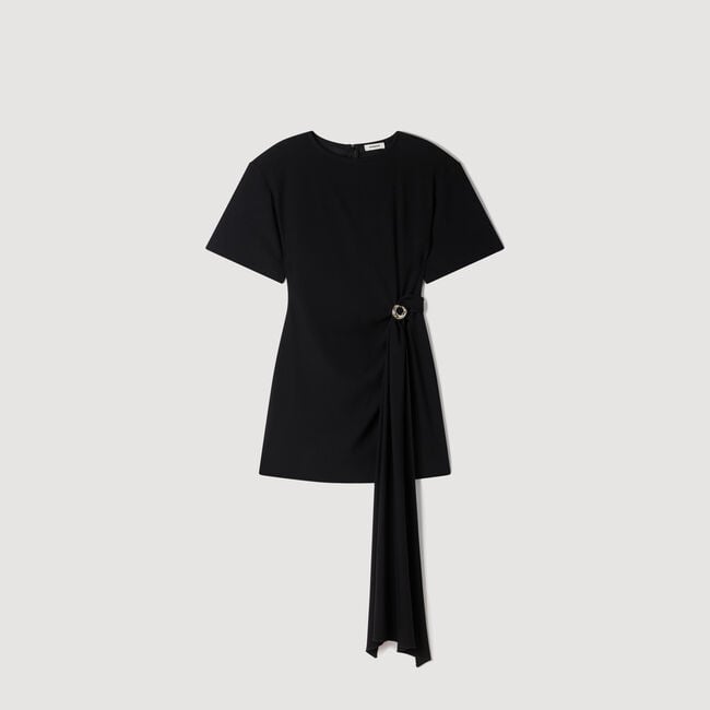Short draped dress - Women | Sandro