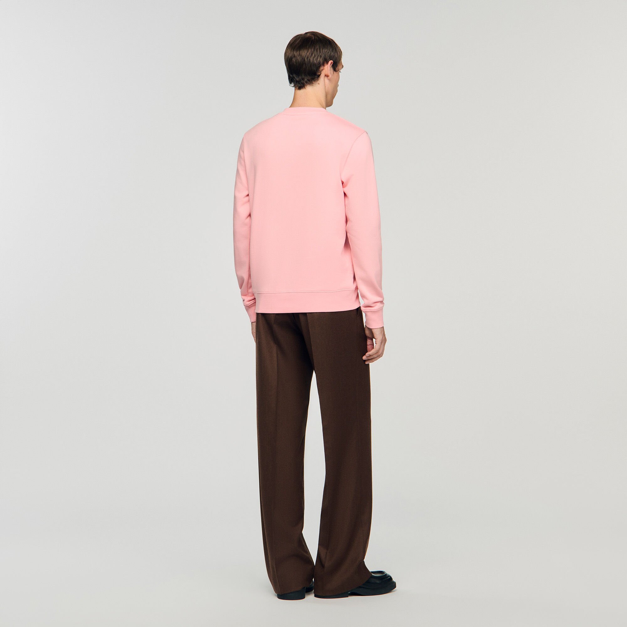 Heart patch sweatshirt