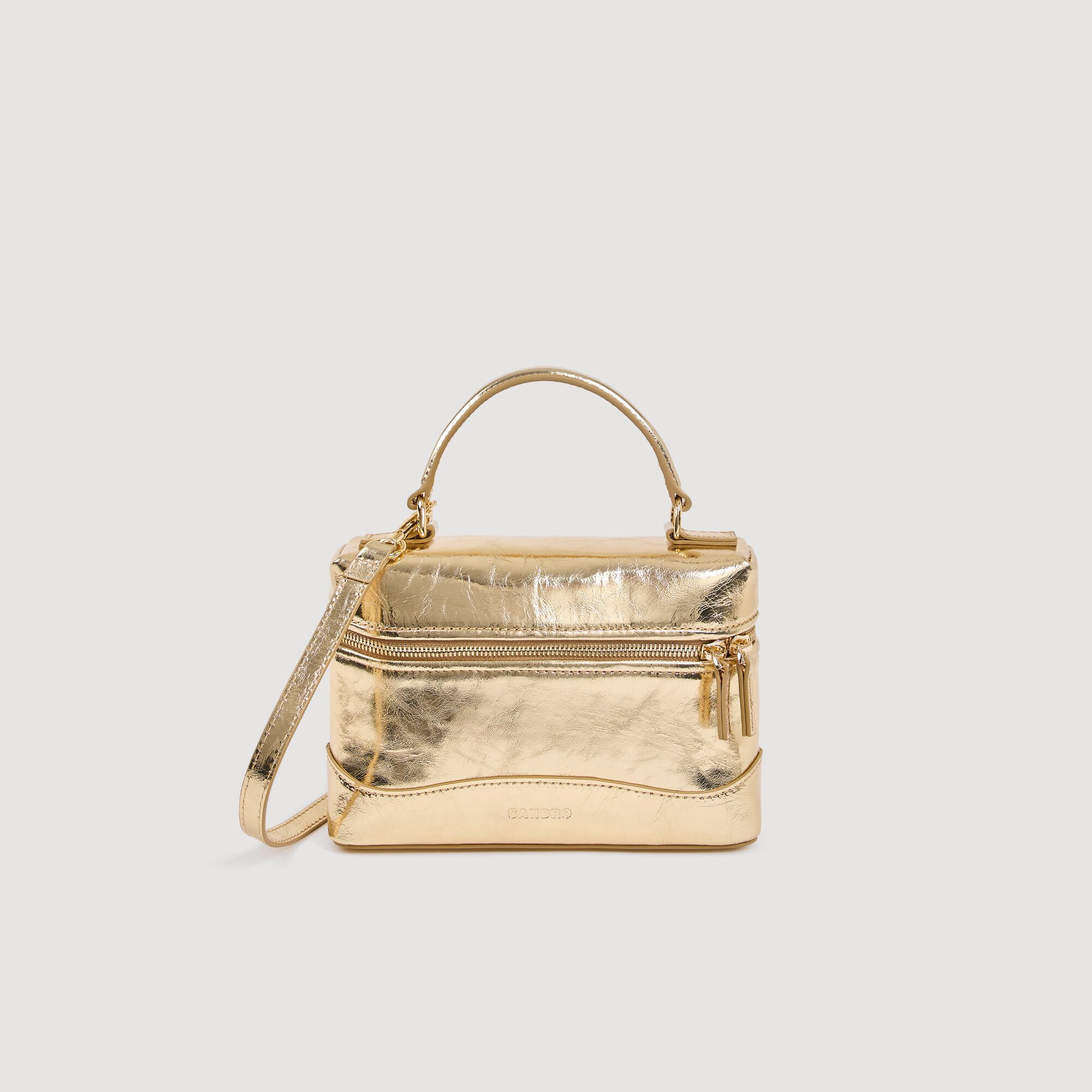 Tangolino metallic leather bag