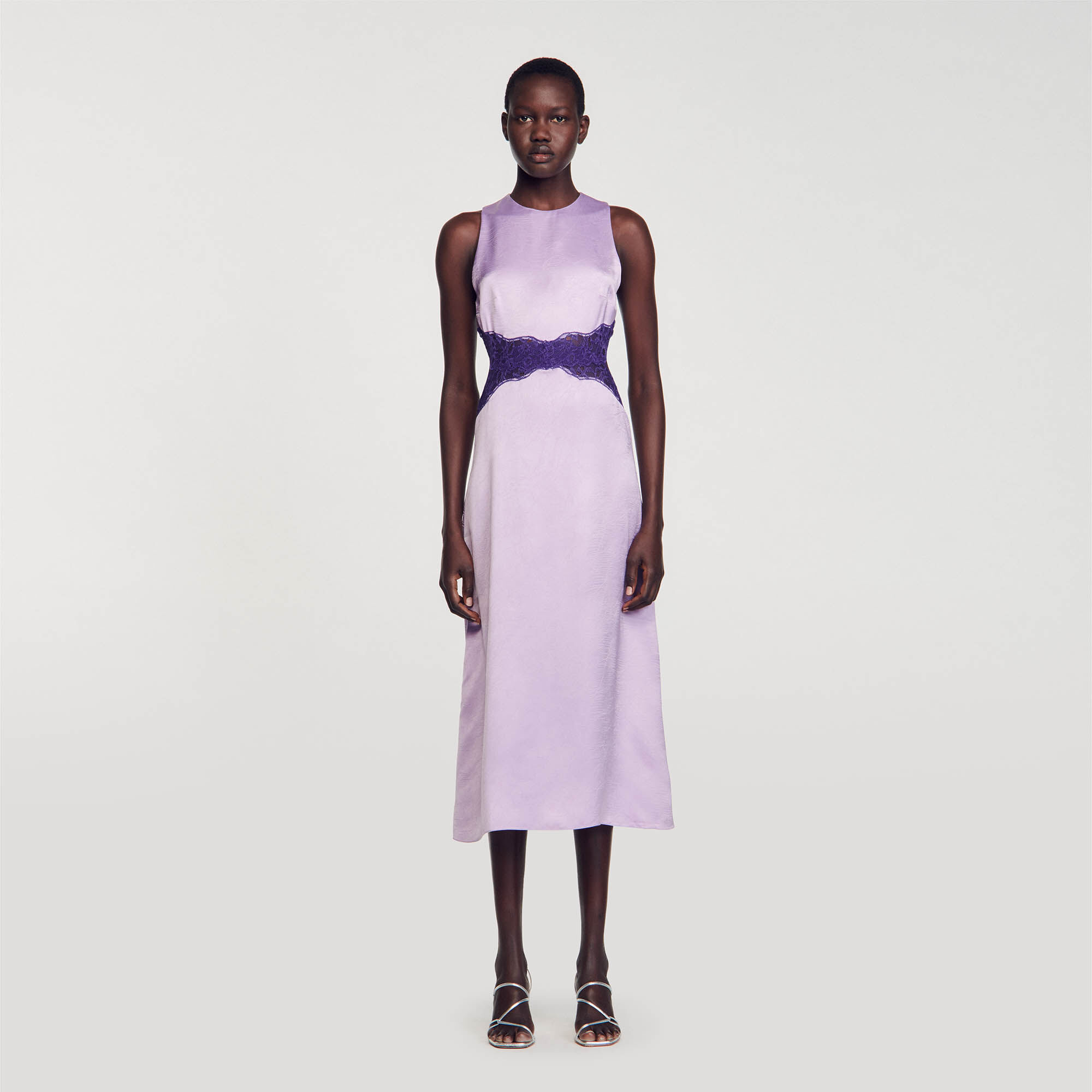 Sandro clearance purple dress