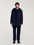 Hooded wool parka
