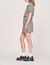 Tweed trompe l'œil dress