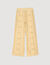 Crochet straight-leg trousers