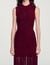 Velvet knit dress