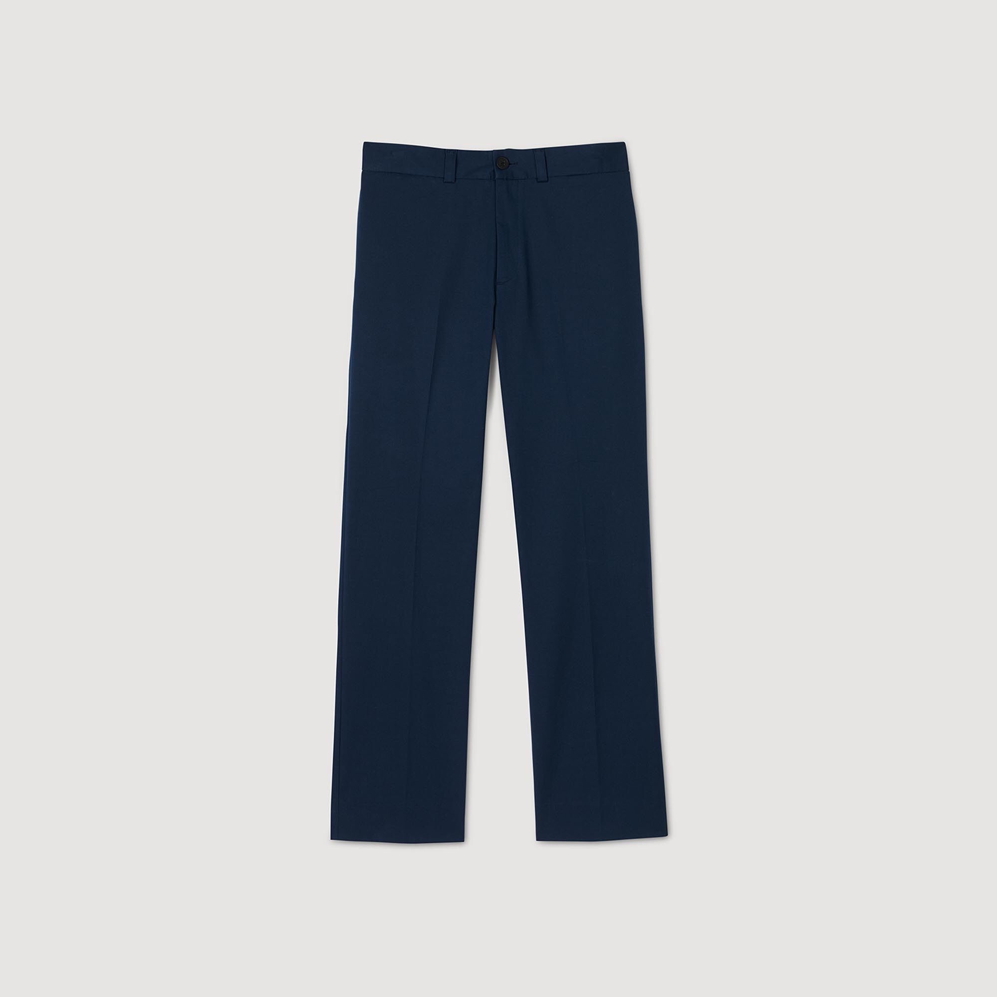 Straight-leg chinos