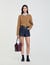 Knit Cardigan With Detachable Collar