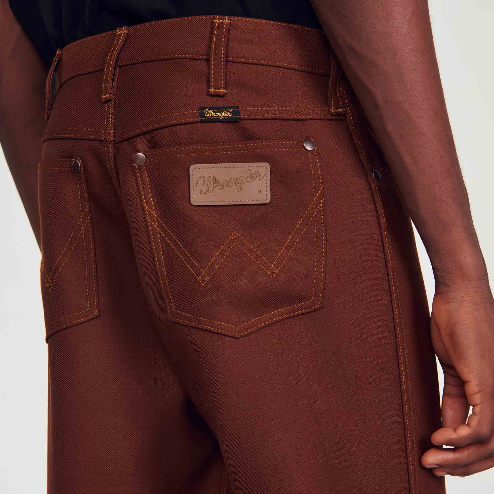 SANDROxWRANGLER trousers in Brown for Men | Sandro Paris