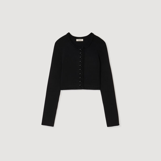 Cropped cardigan