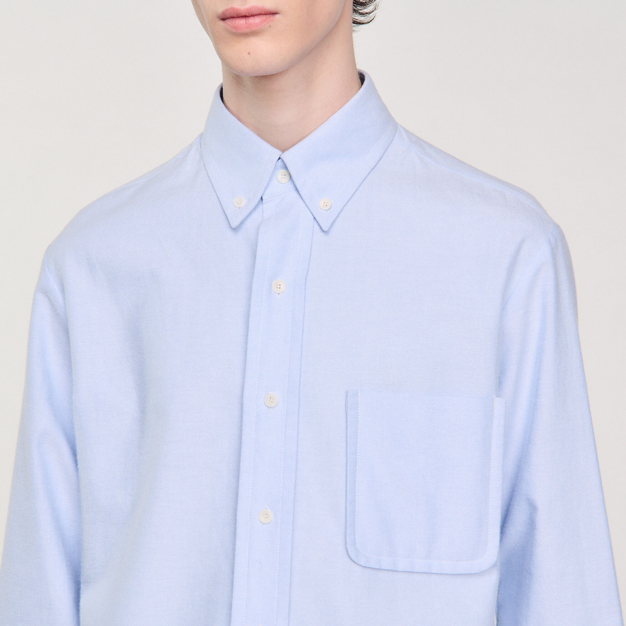 Oxford flannel shirt