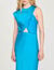 Draped maxi dress