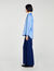 Frilled collar shirt